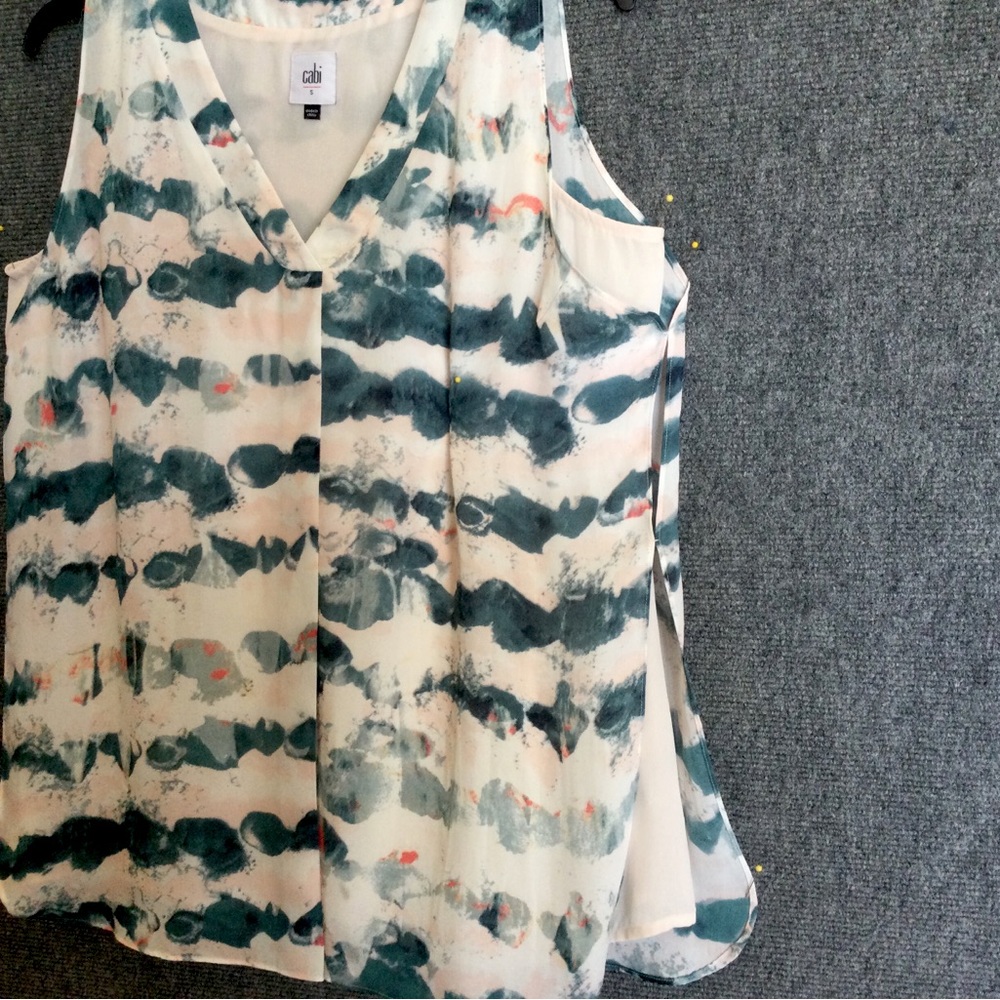 Cabi Sleeveless Two Layer Pullover Blouse. Soft, … - image 5